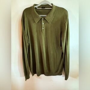 VTG Joseph A. Banks Men’s L sweater sporty preppy silk Grandpa core clas…